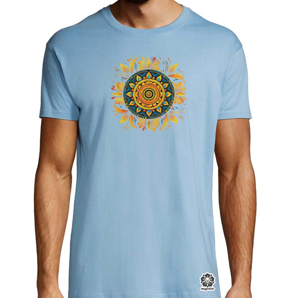 Részletes Mandala v3 egyedi póló 