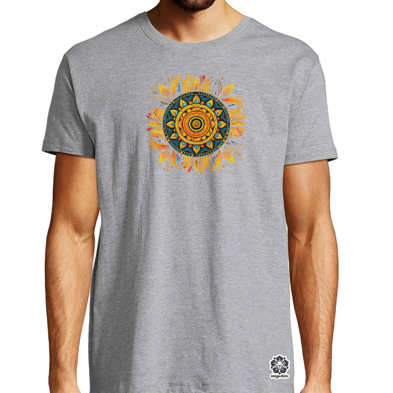 Részletes Mandala v3 egyedi póló 