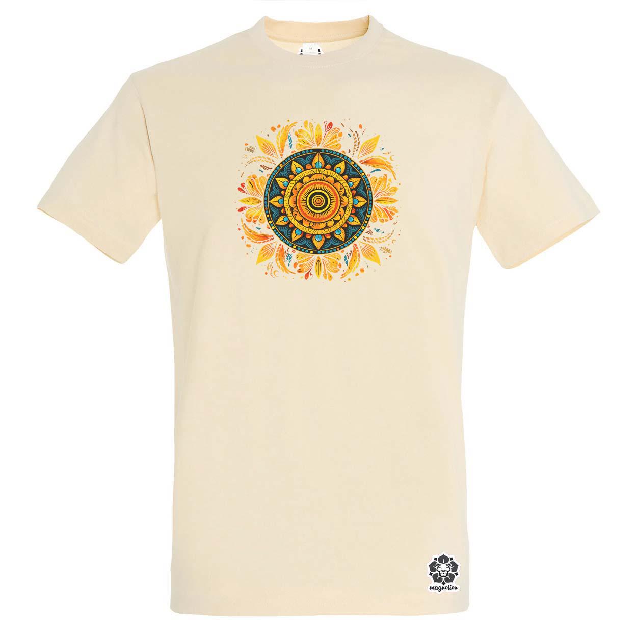 Részletes Mandala v3 egyedi póló 