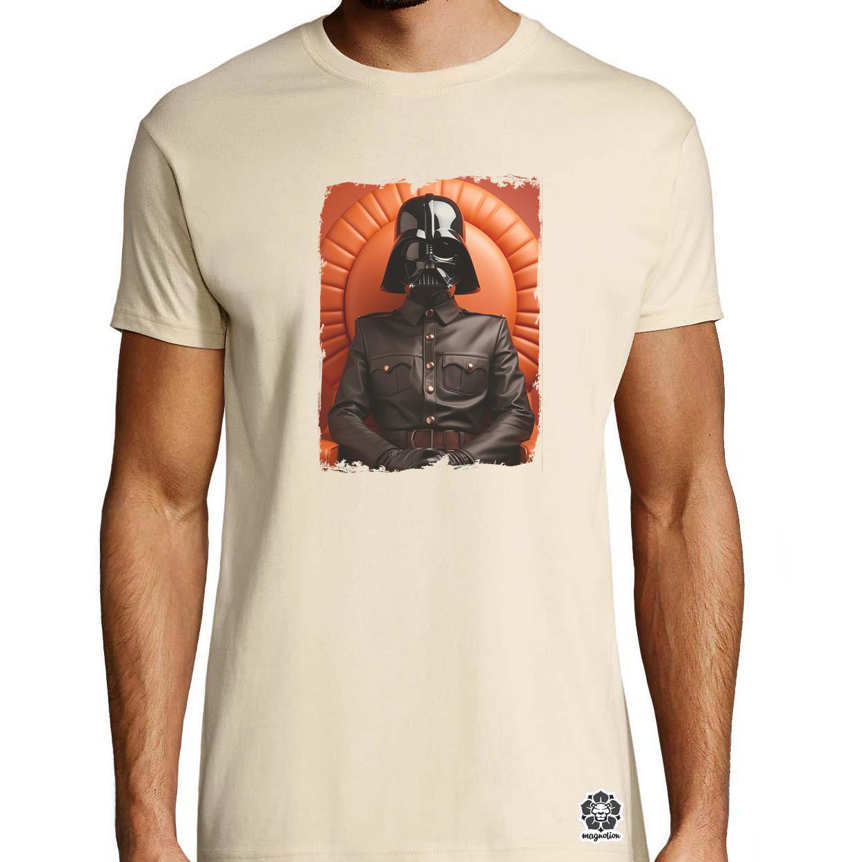 Vader minimál fanart v1 egyedi póló 