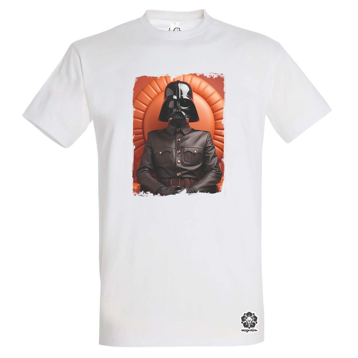 Vader minimál fanart v1 egyedi póló 