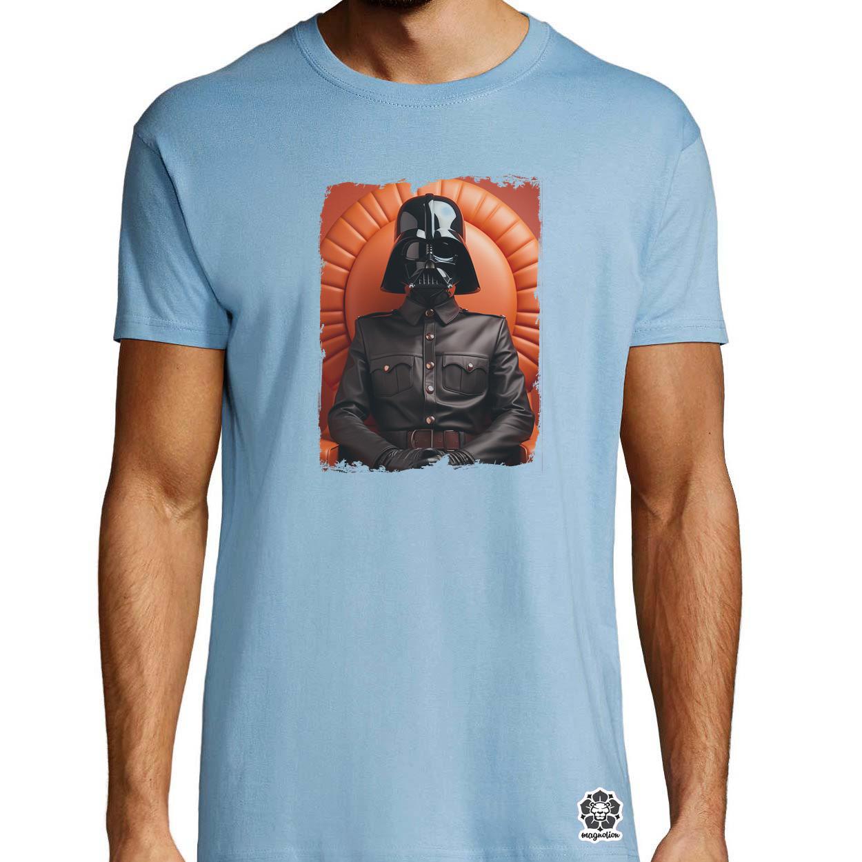 Vader minimál fanart v1 egyedi póló 