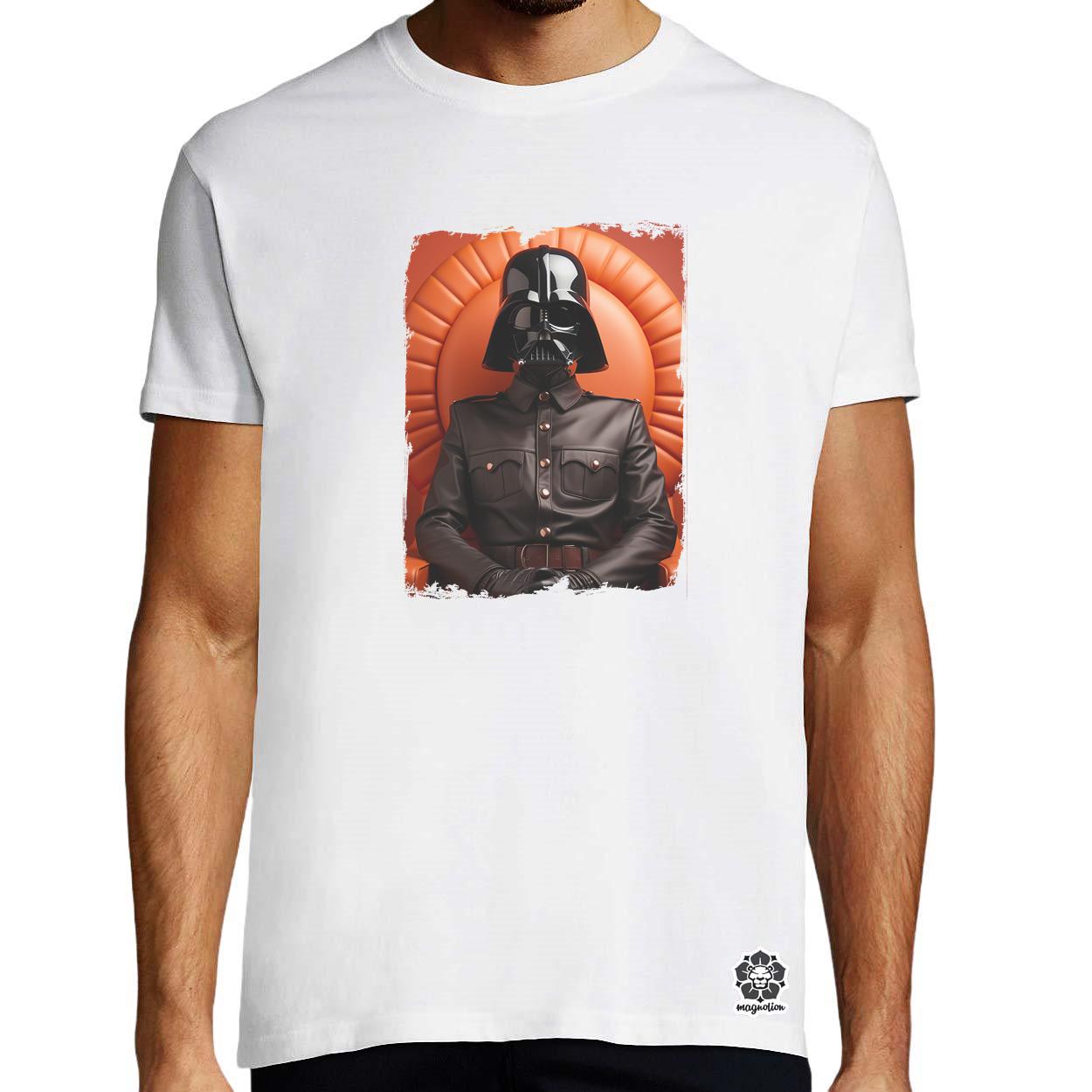 Vader minimál fanart v1 egyedi póló 