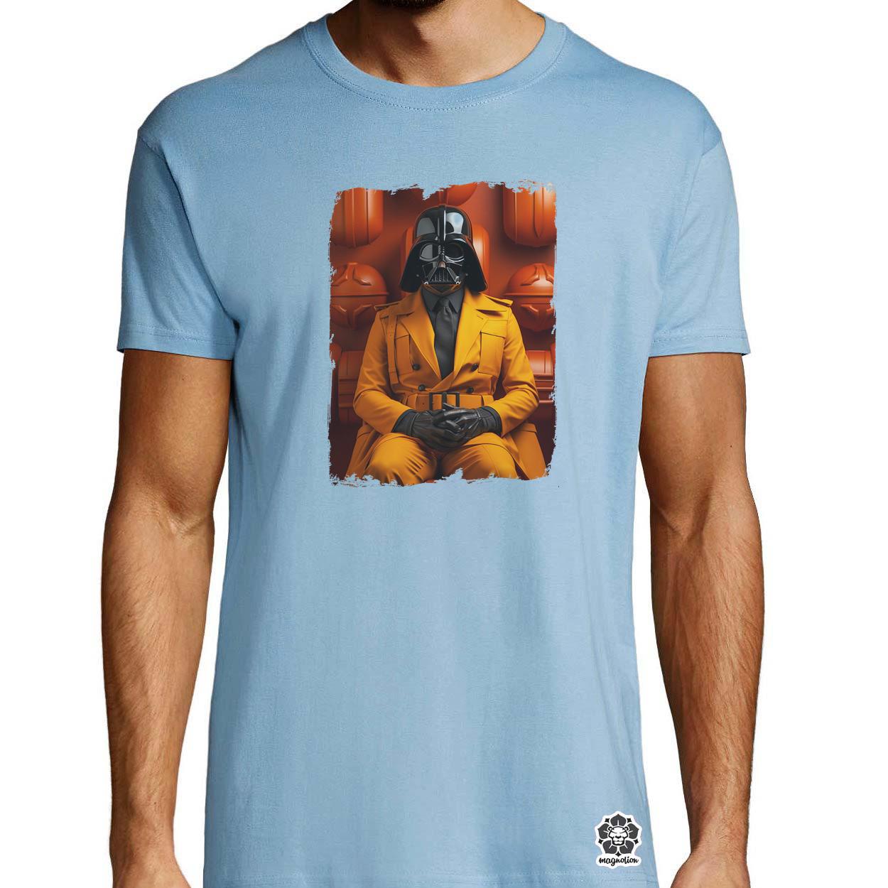 Vader minimál fanart v5 egyedi póló 