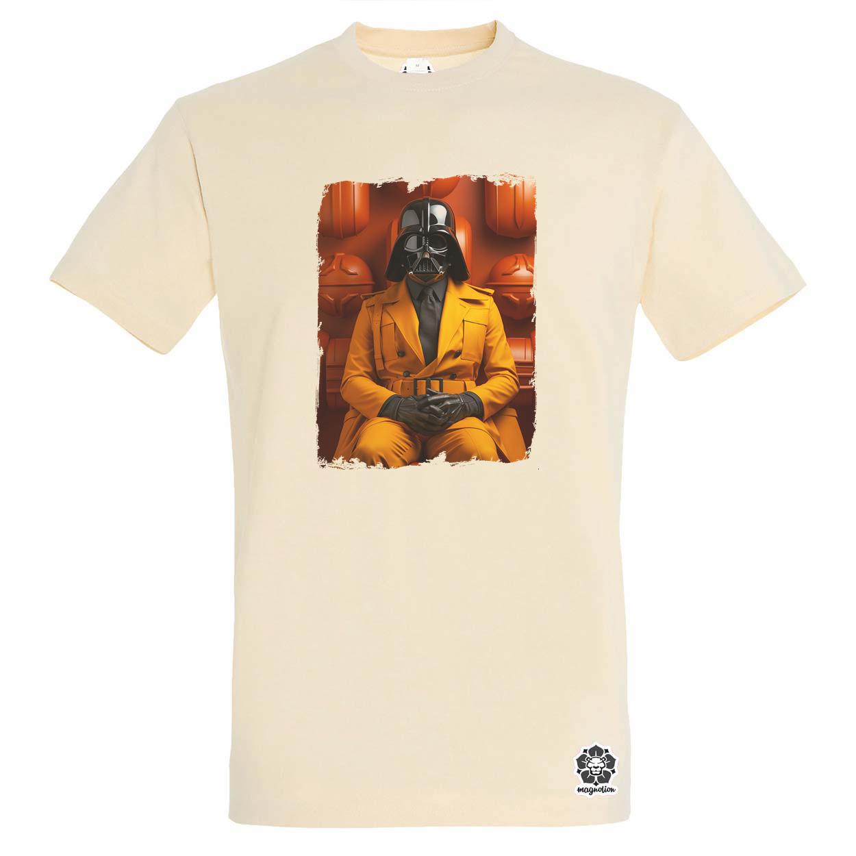Vader minimál fanart v5 egyedi póló 