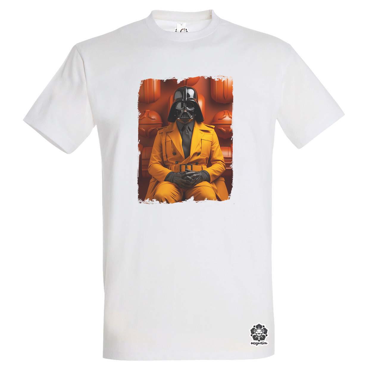 Vader minimál fanart v5 egyedi póló 