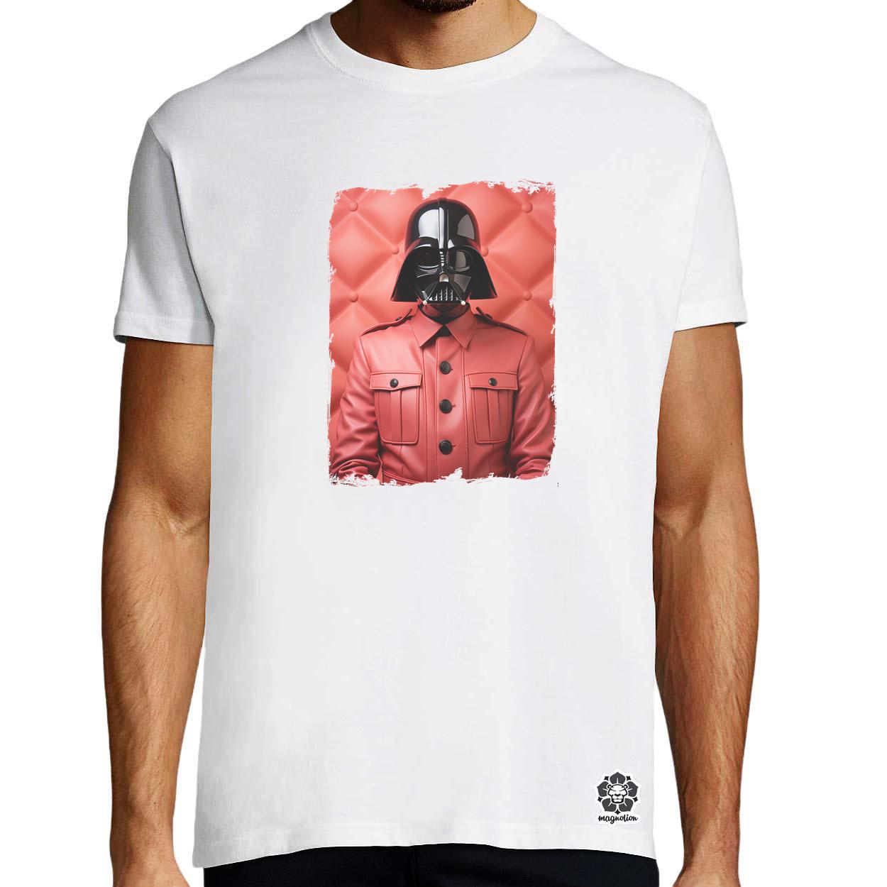 Vader minimál fanart v6 egyedi póló 