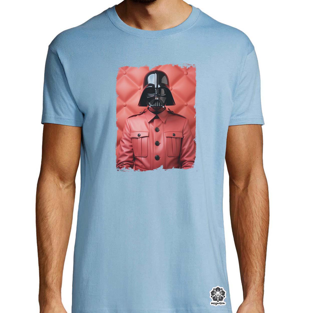 Vader minimál fanart v6 egyedi póló 