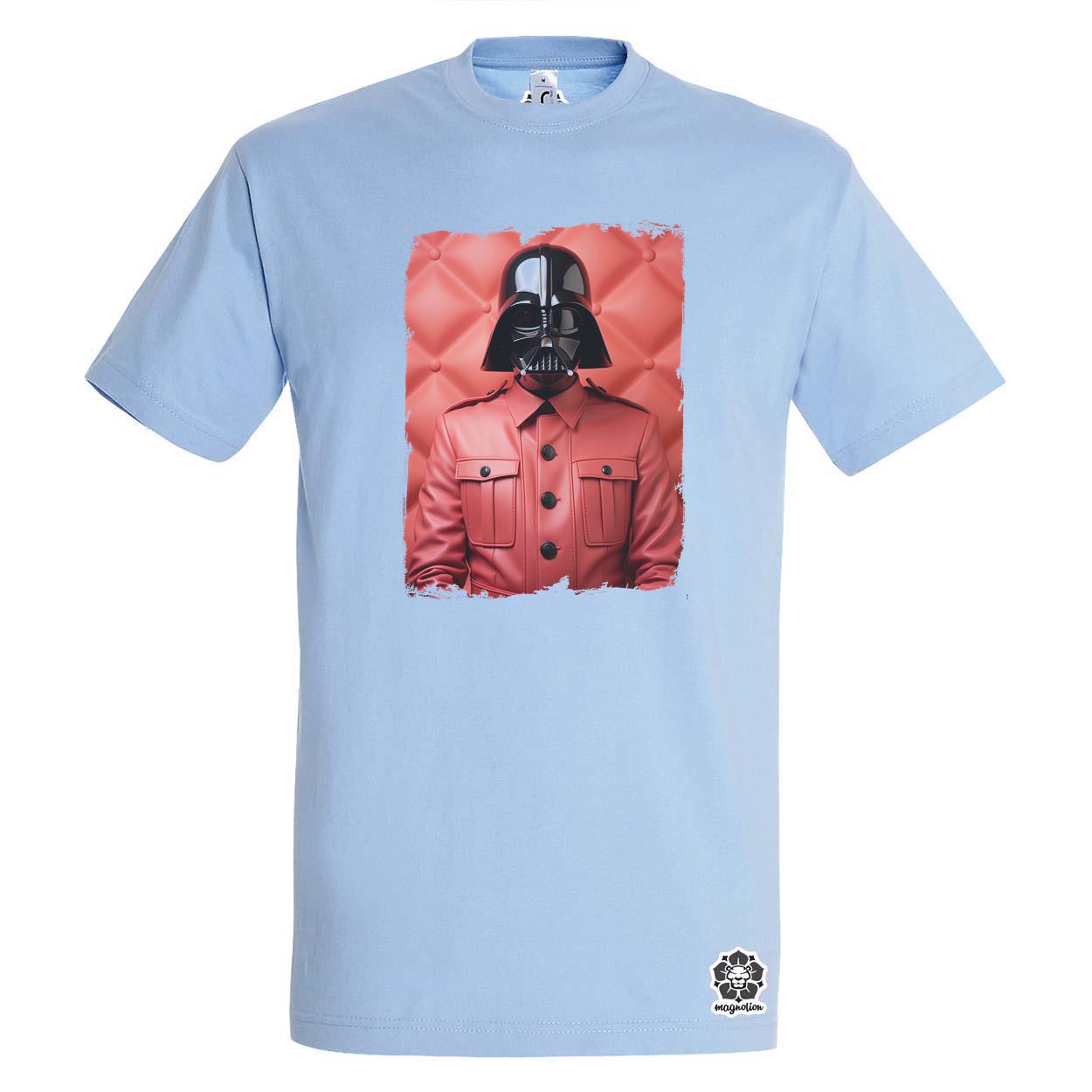 Vader minimál fanart v6 egyedi póló 