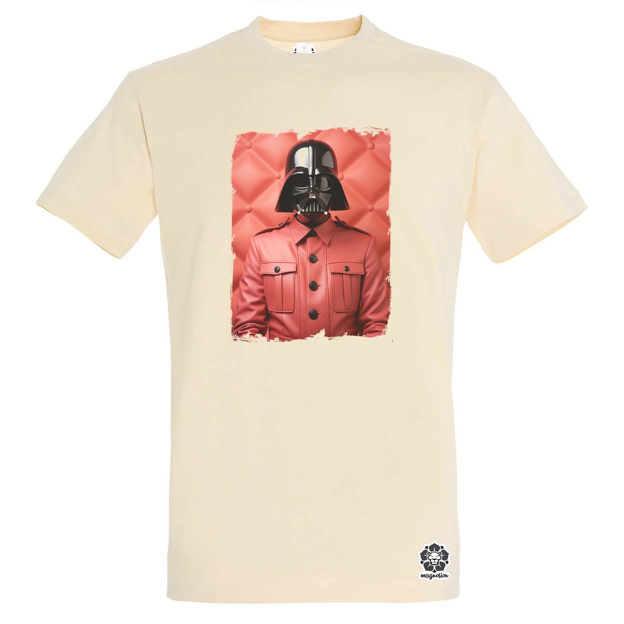 Vader minimál fanart v6 egyedi póló 
