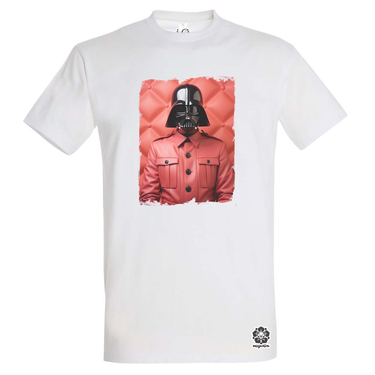 Vader minimál fanart v6 egyedi póló 