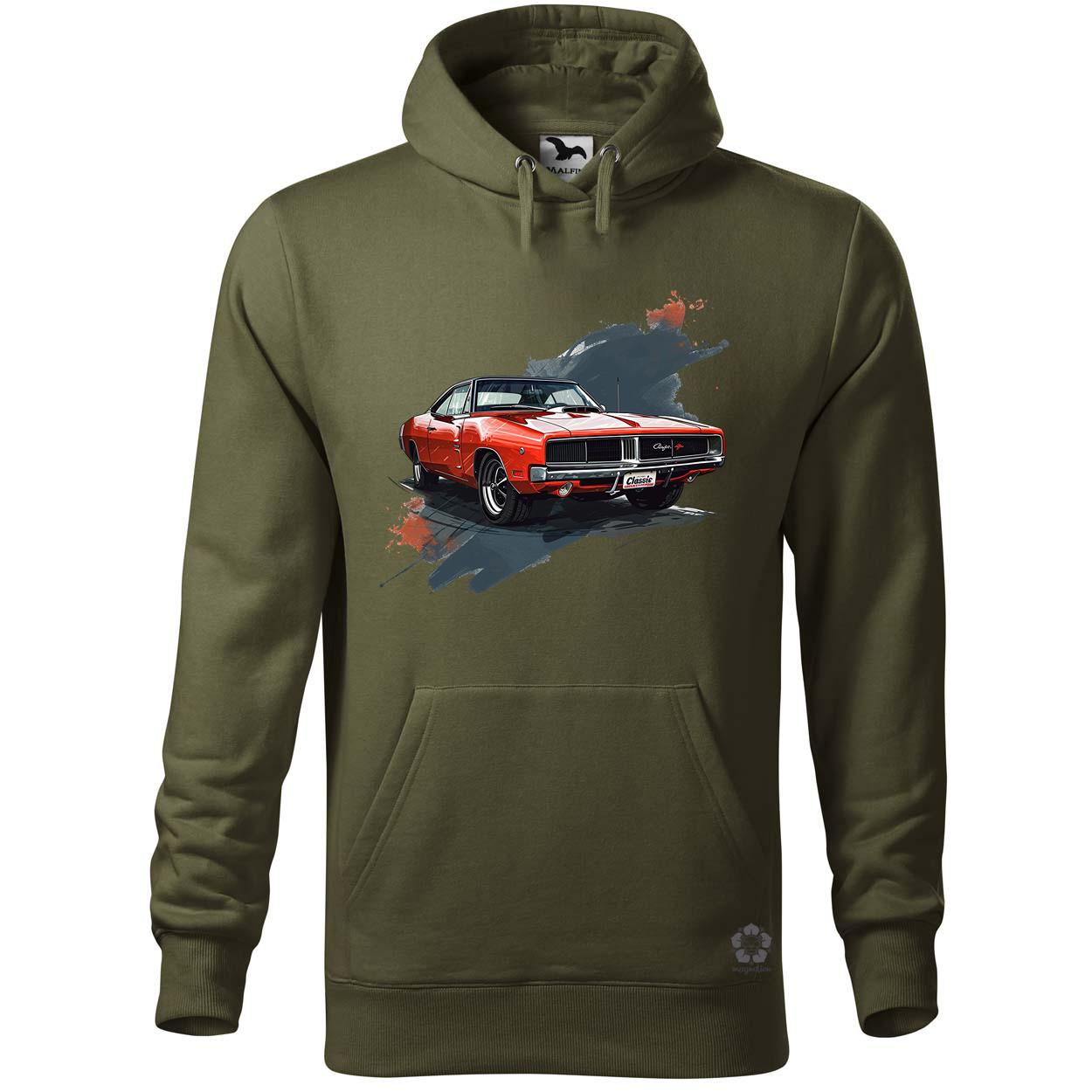 Klasszikus 1969 Dodge Charger v6 egyedi  pulóver 