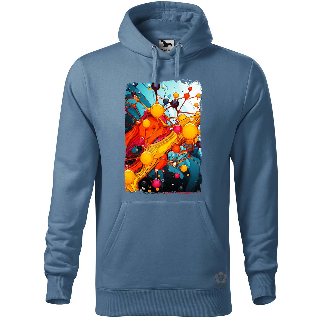 Hallucinogén molekulák v2 egyedi  pulóver 