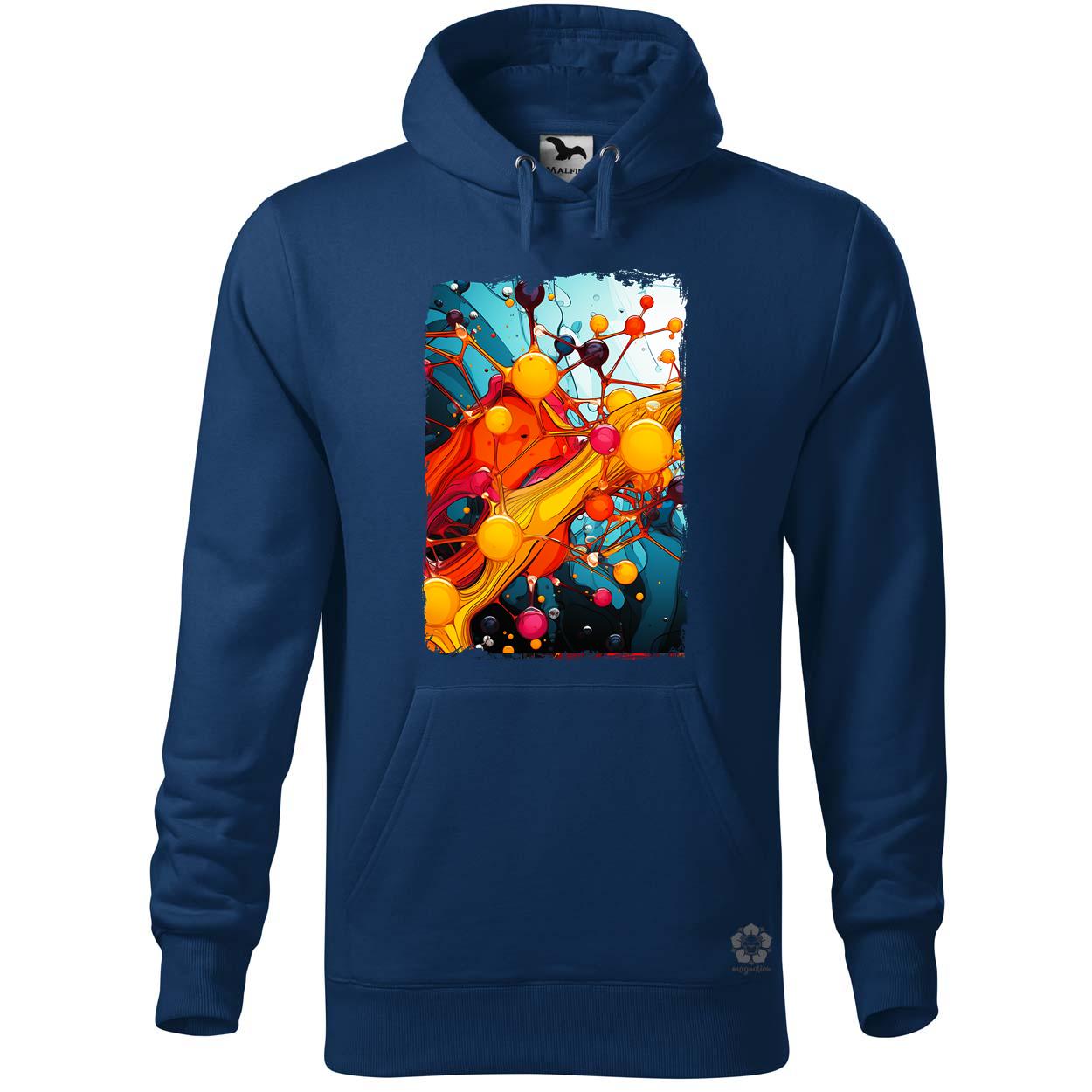 Hallucinogén molekulák v2 egyedi  pulóver 