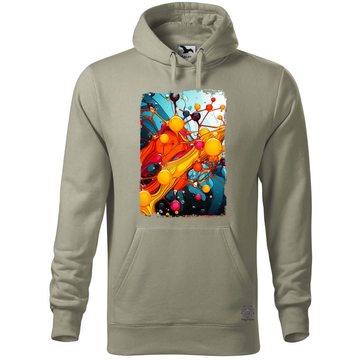Hallucinogén molekulák v2 egyedi  pulóver 