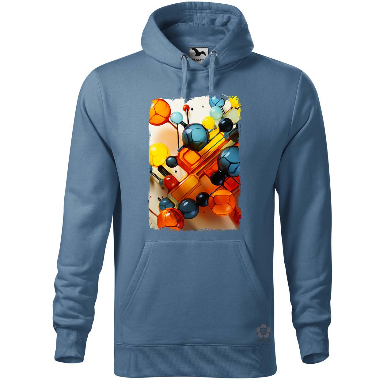 Hallucinogén molekulák v3 egyedi  pulóver 