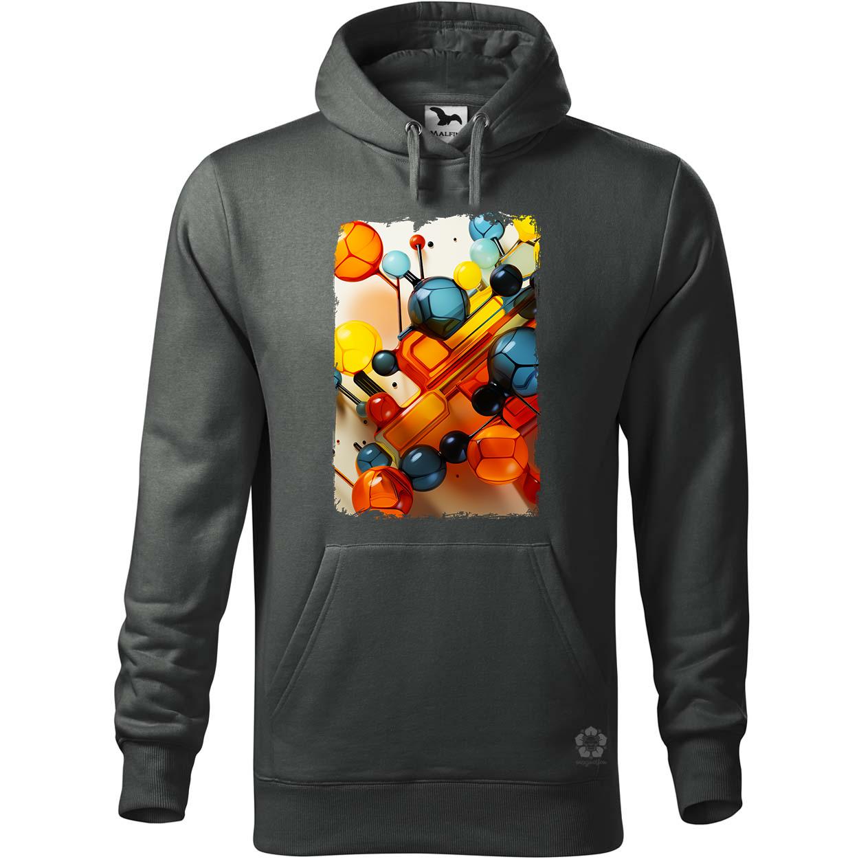 Hallucinogén molekulák v3 egyedi  pulóver 