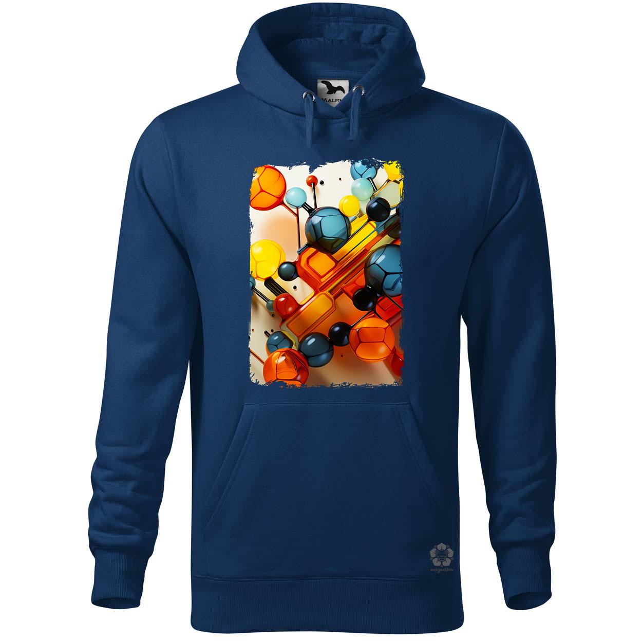 Hallucinogén molekulák v3 egyedi  pulóver 