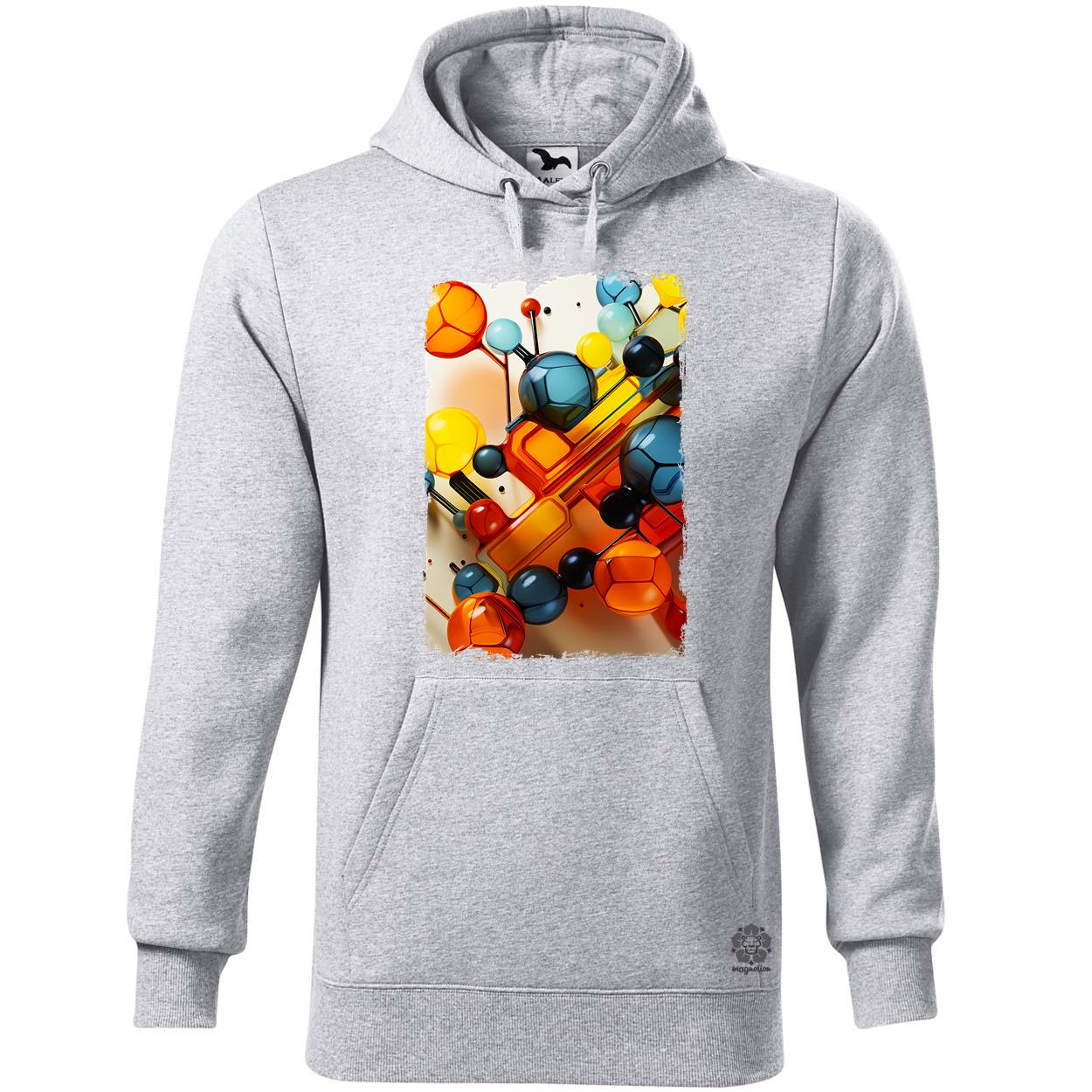 Hallucinogén molekulák v3 egyedi  pulóver 