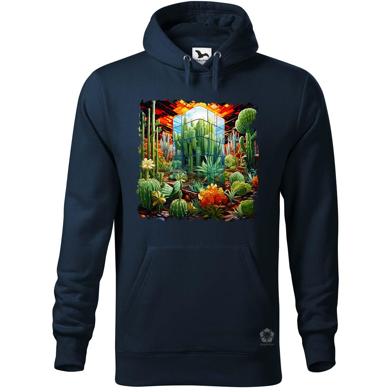 Kocka kaktuszkert v4 egyedi  pulóver 