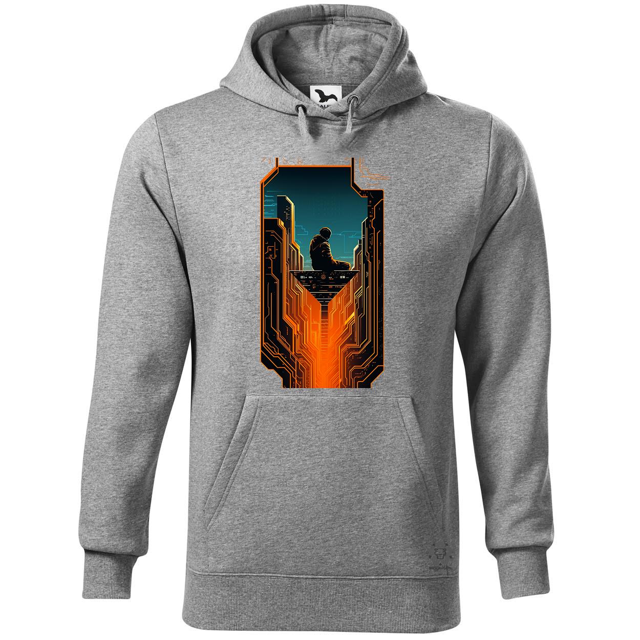 Mono vektor cyberpunk v1 egyedi  pulóver 