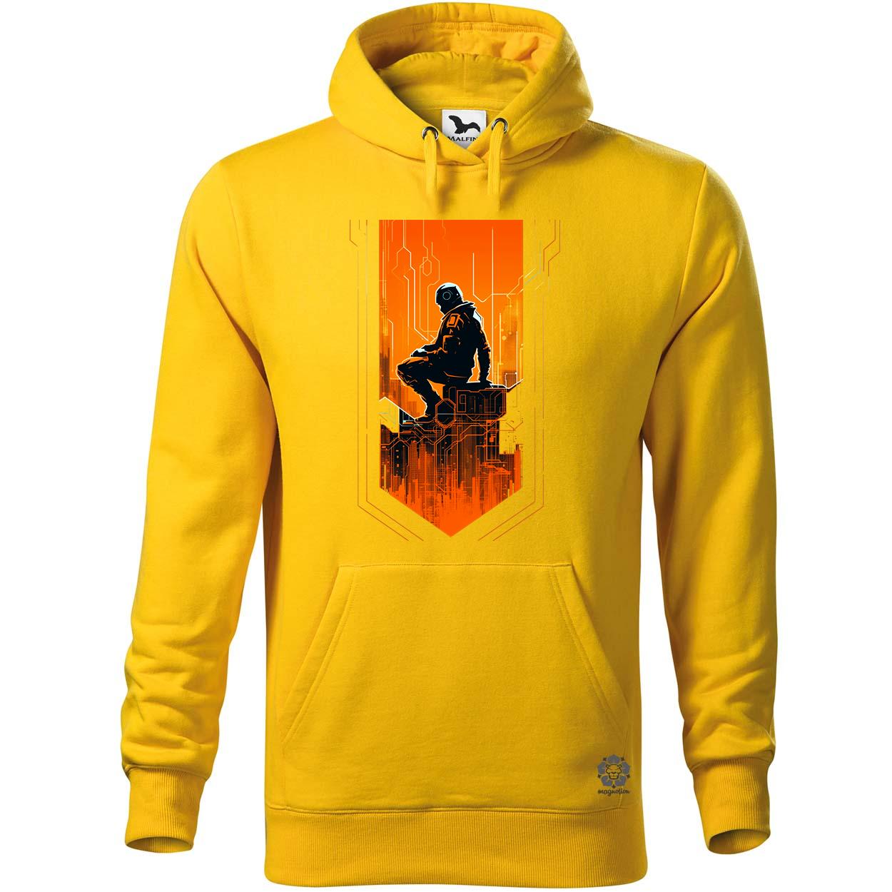 Mono vektor cyberpunk v2 egyedi  pulóver 