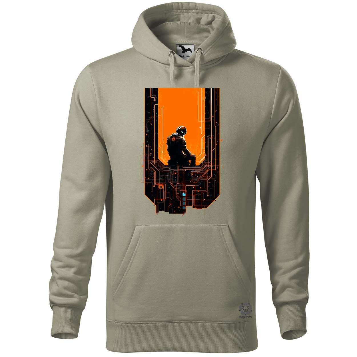Mono vektor cyberpunk v3 egyedi  pulóver 