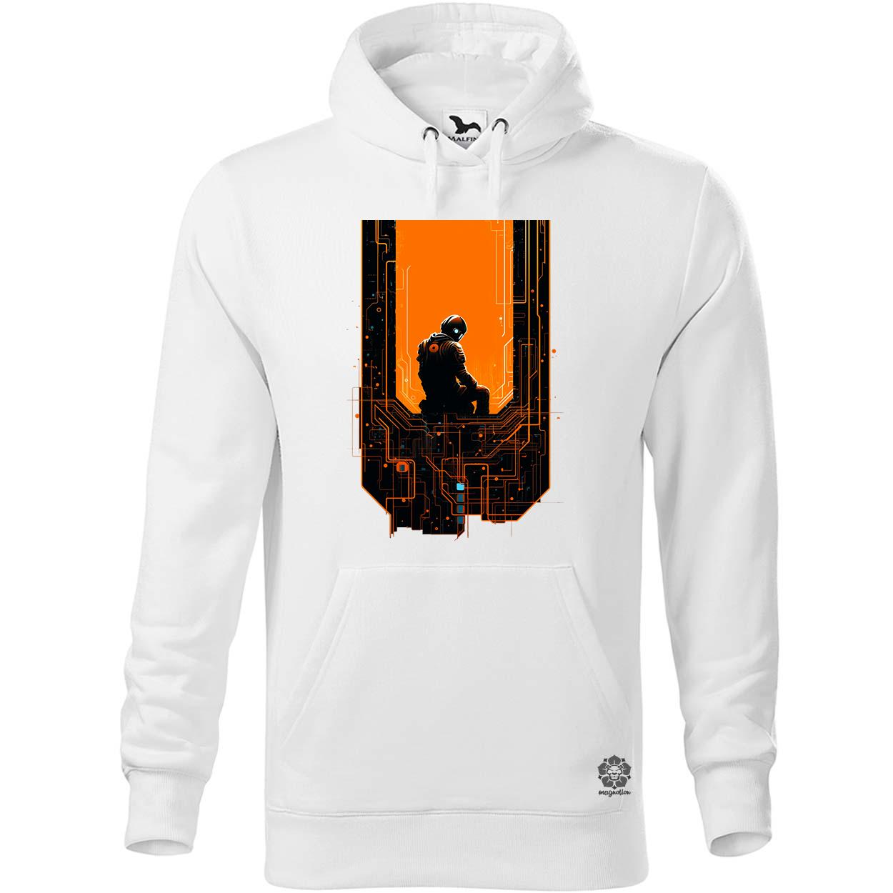 Mono vektor cyberpunk v3 egyedi  pulóver 