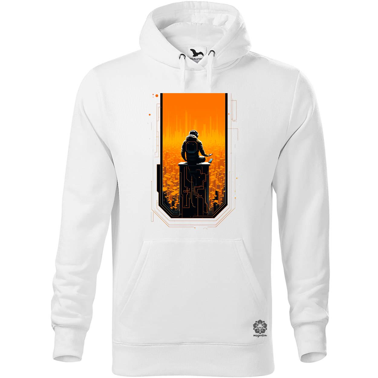 Mono vektor cyberpunk v4 egyedi  pulóver 