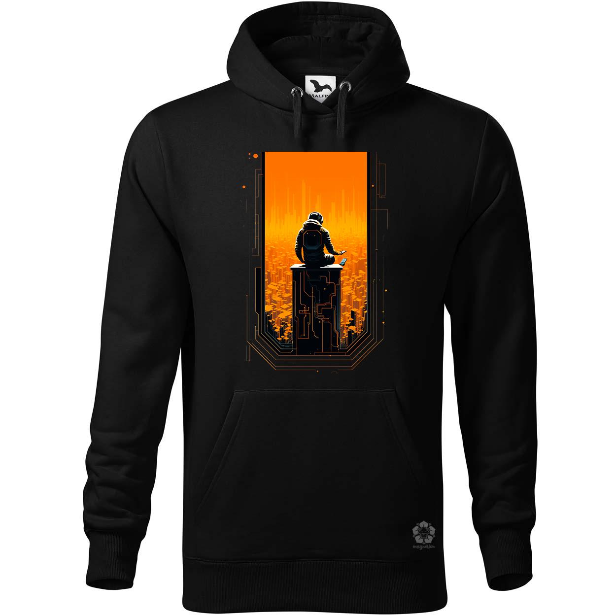Mono vektor cyberpunk v4 egyedi  pulóver 