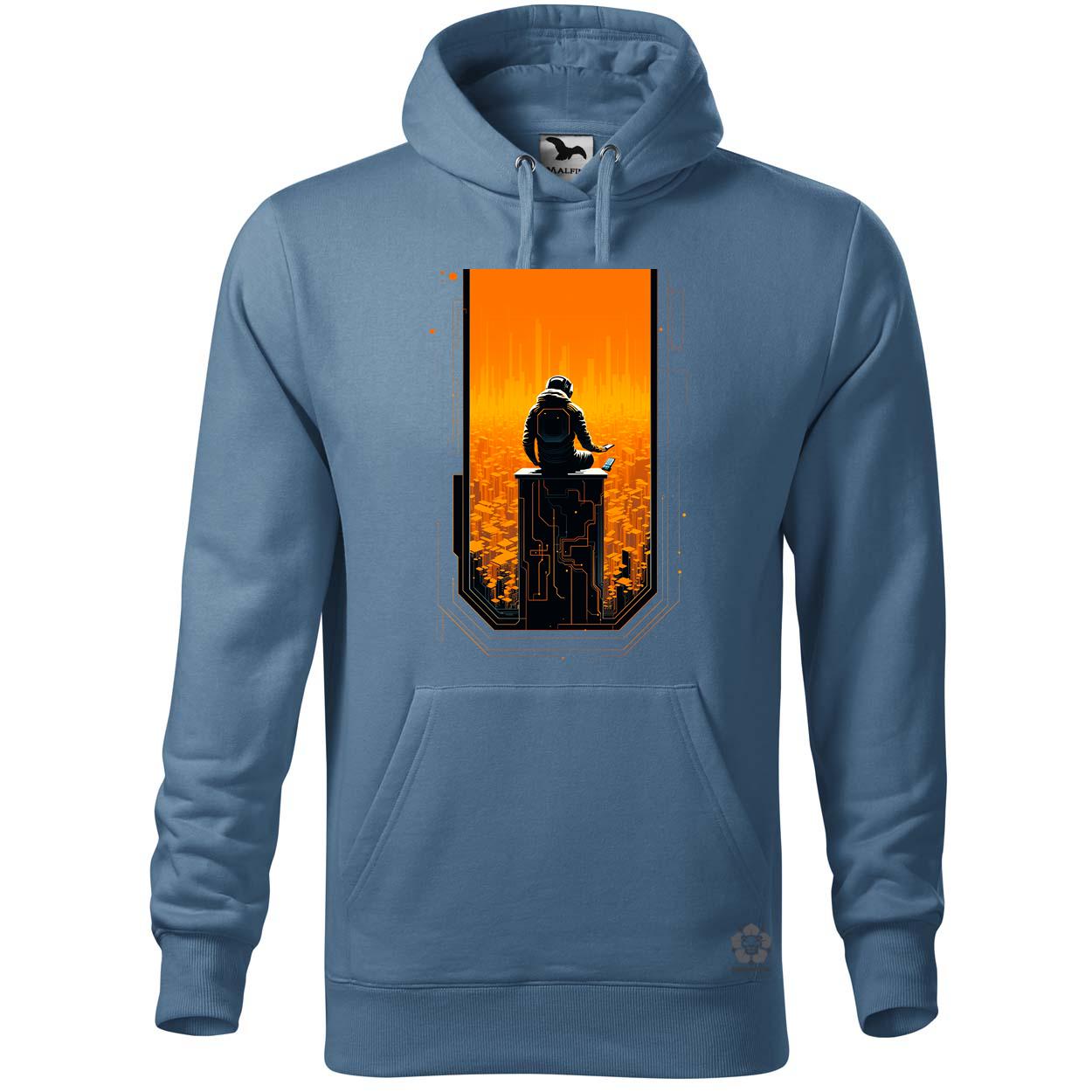 Mono vektor cyberpunk v4 egyedi  pulóver 