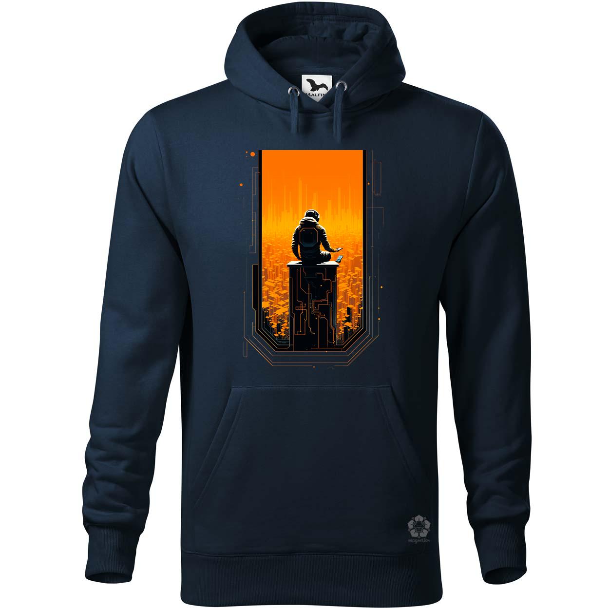 Mono vektor cyberpunk v4 egyedi  pulóver 