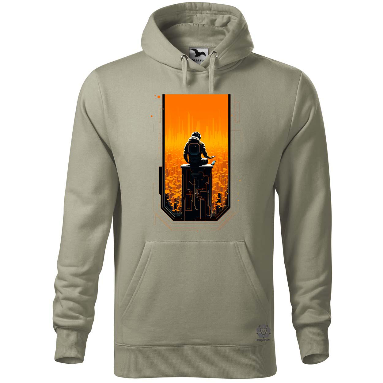 Mono vektor cyberpunk v4 egyedi  pulóver 
