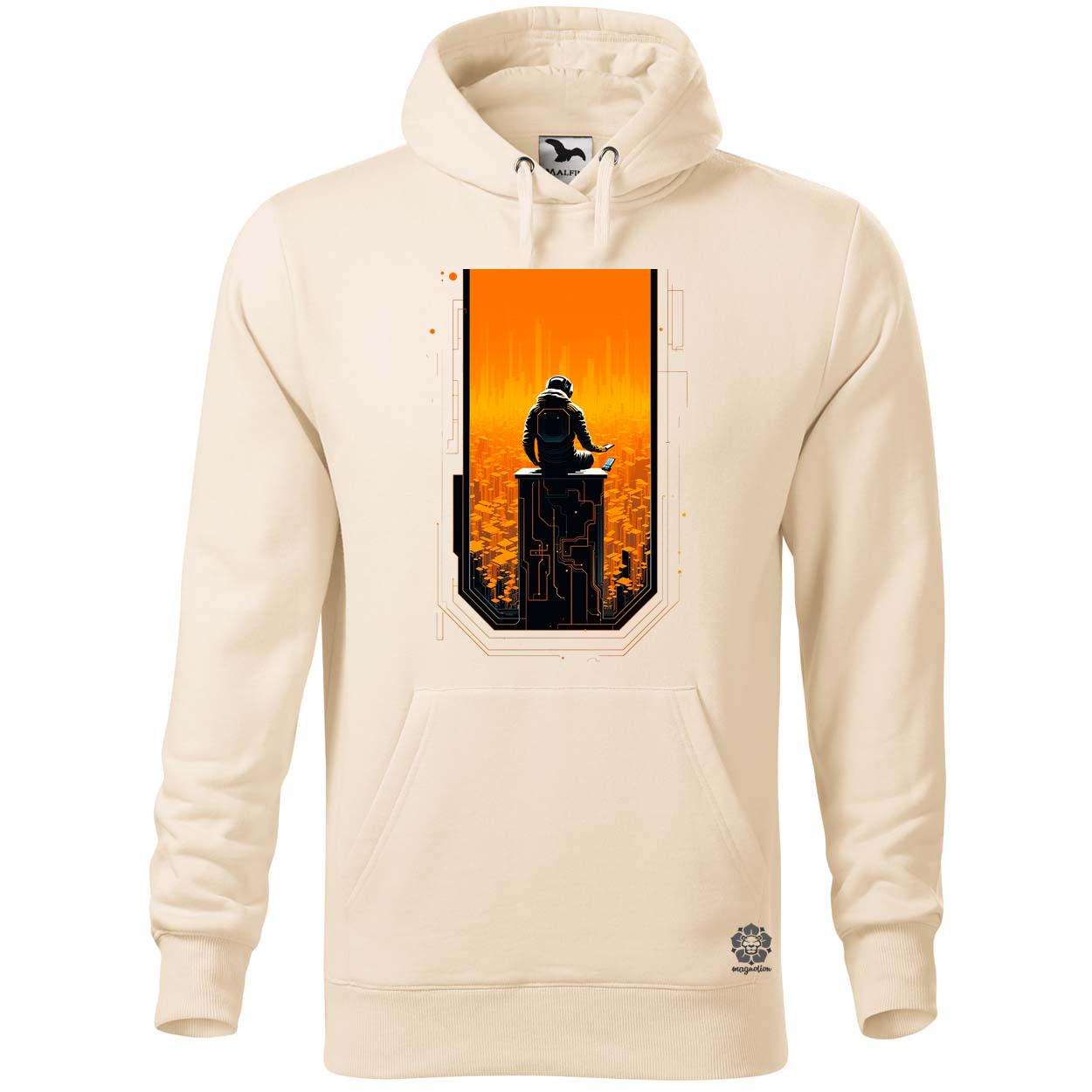 Mono vektor cyberpunk v4 egyedi  pulóver 