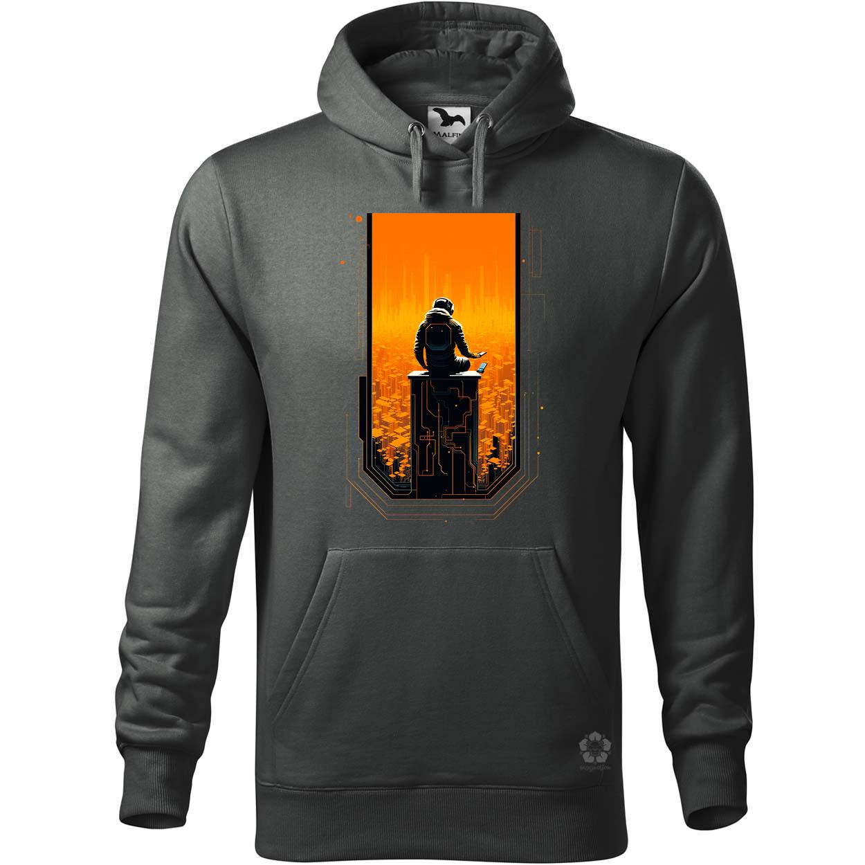 Mono vektor cyberpunk v4 egyedi  pulóver 
