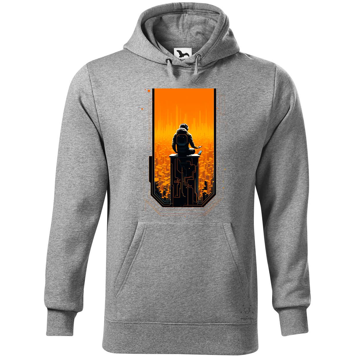 Mono vektor cyberpunk v4 egyedi  pulóver 