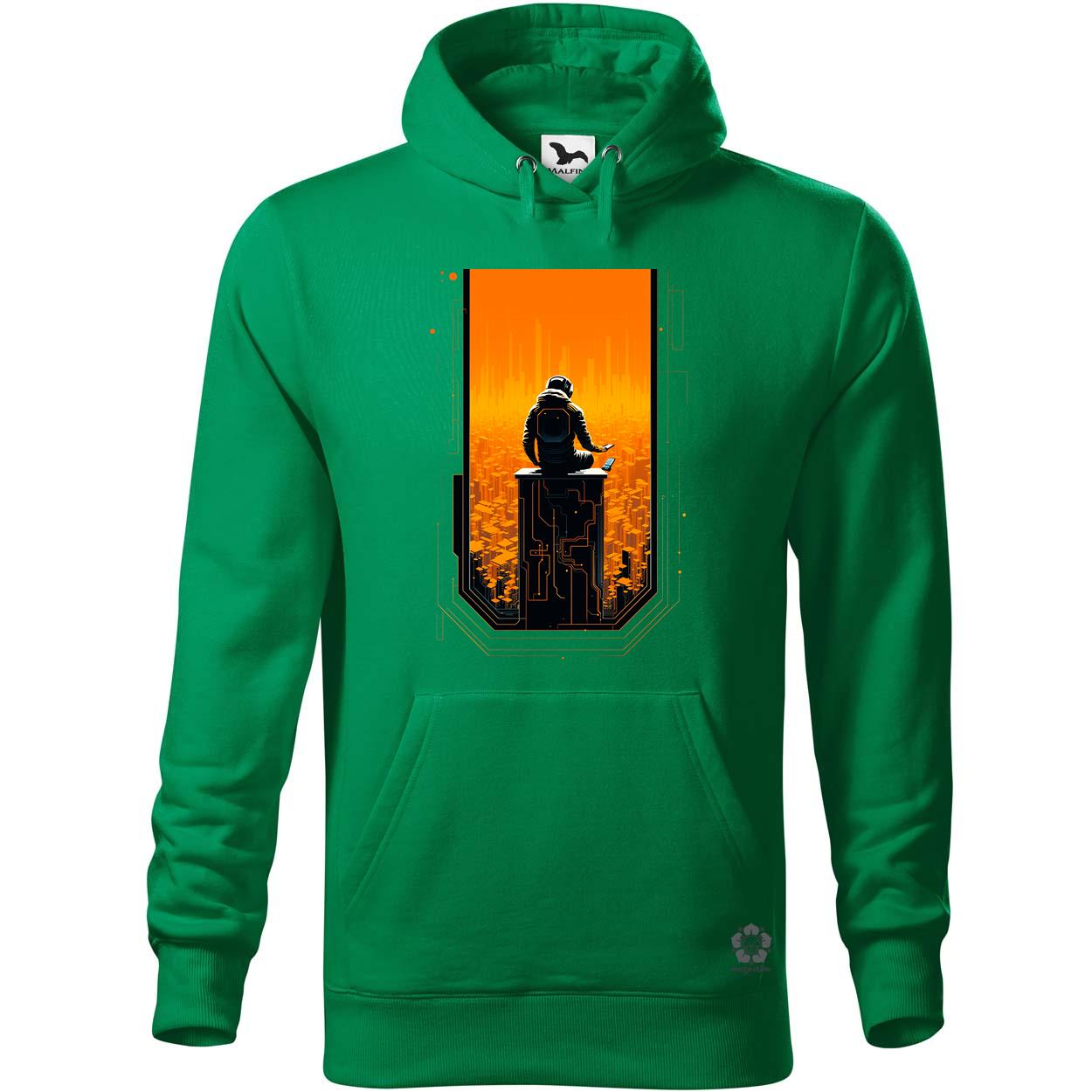 Mono vektor cyberpunk v4 egyedi  pulóver 