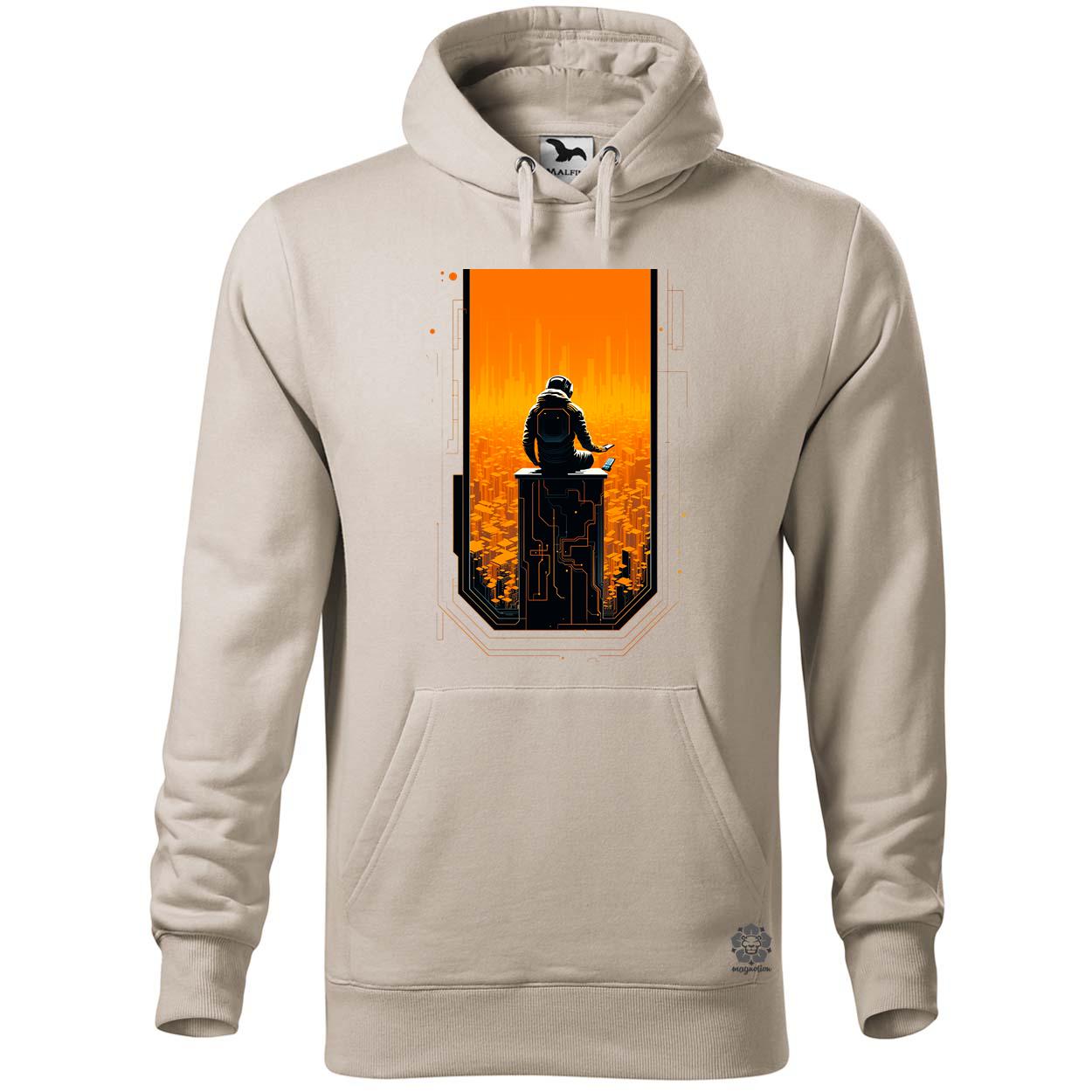 Mono vektor cyberpunk v4 egyedi  pulóver 