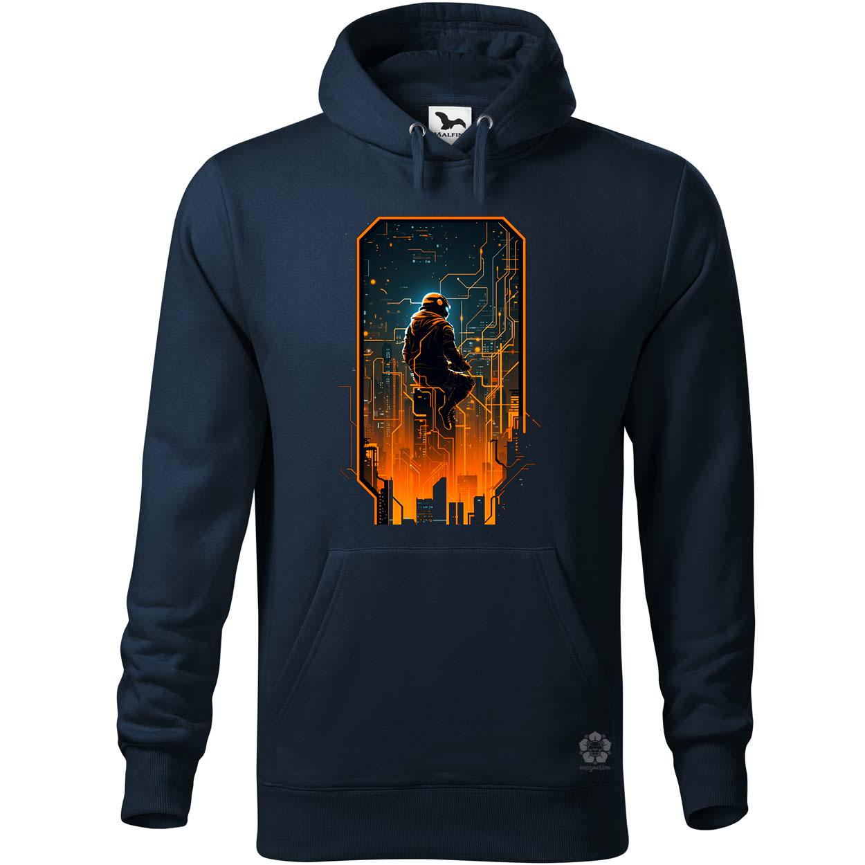 Mono vektor cyberpunk v5 egyedi  pulóver 