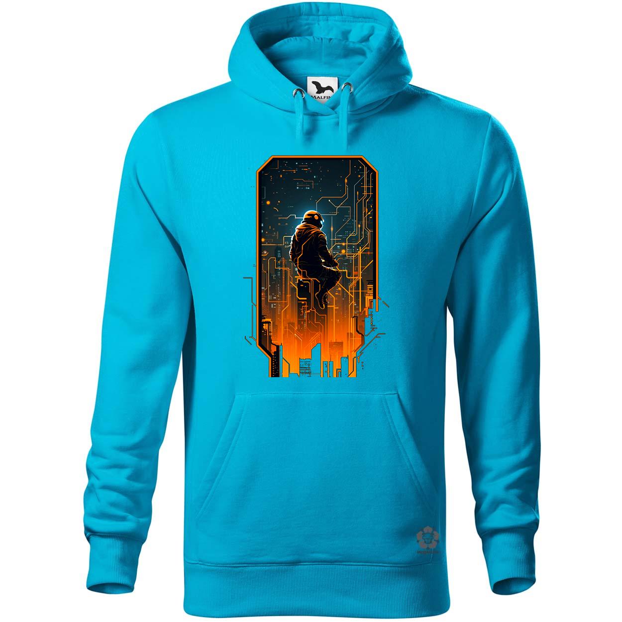 Mono vektor cyberpunk v5 egyedi  pulóver 