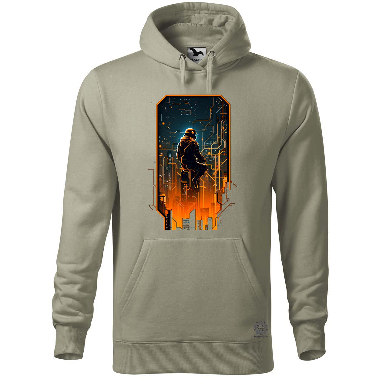 Mono vektor cyberpunk v5 egyedi  pulóver 