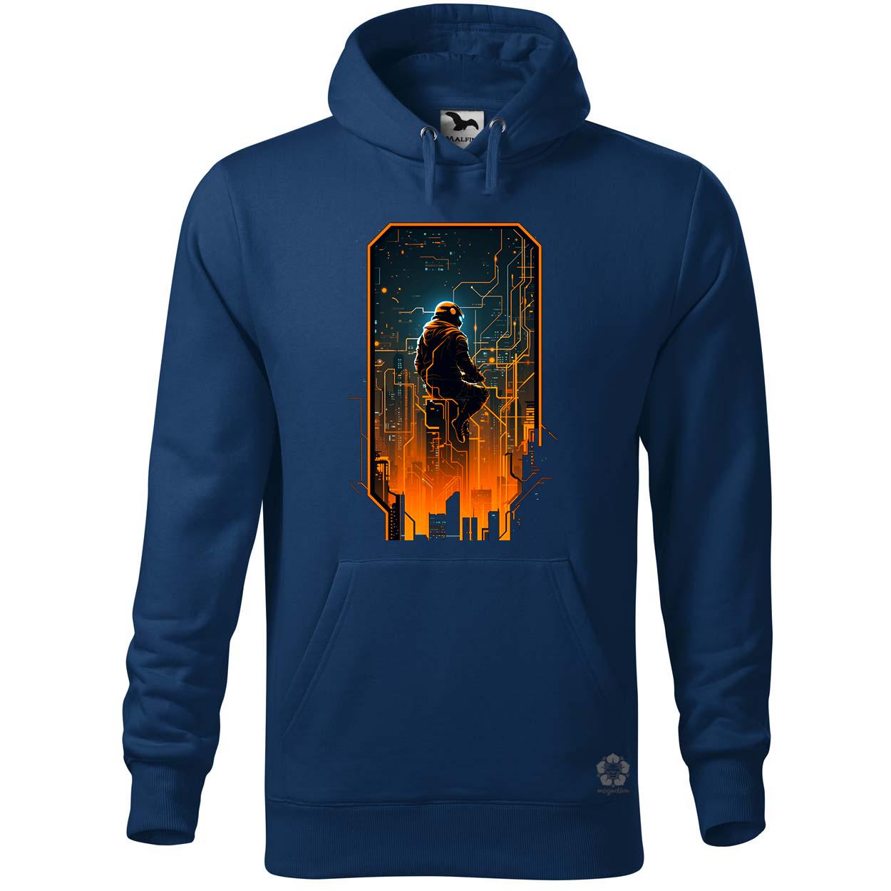 Mono vektor cyberpunk v5 egyedi  pulóver 