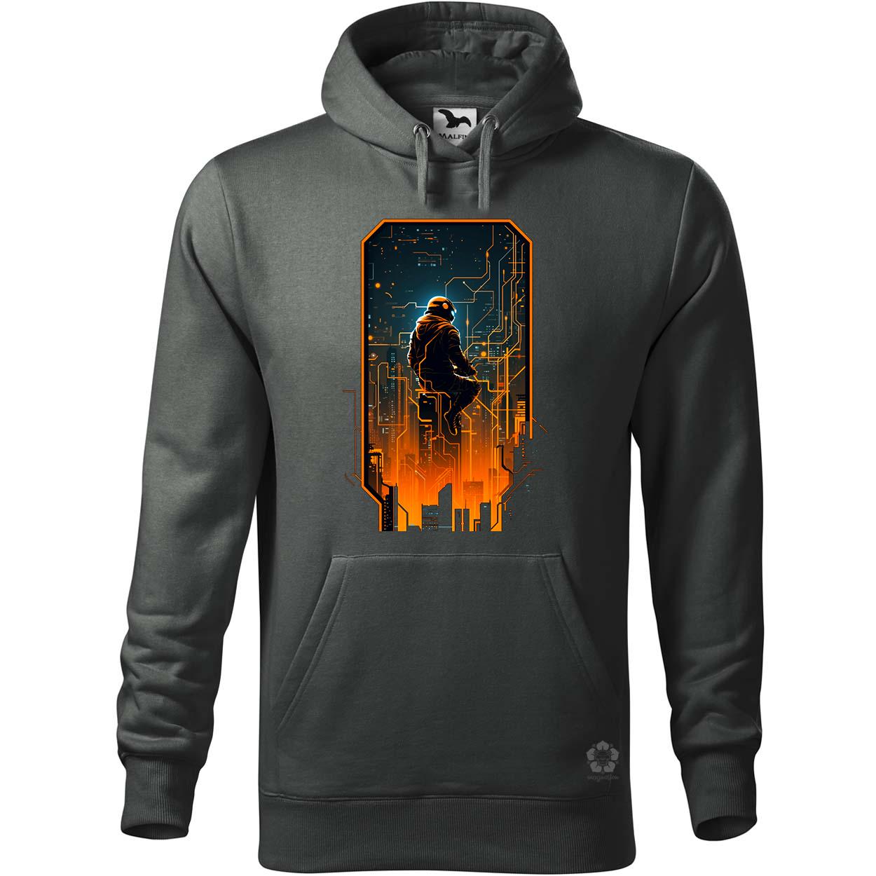 Mono vektor cyberpunk v5 egyedi  pulóver 