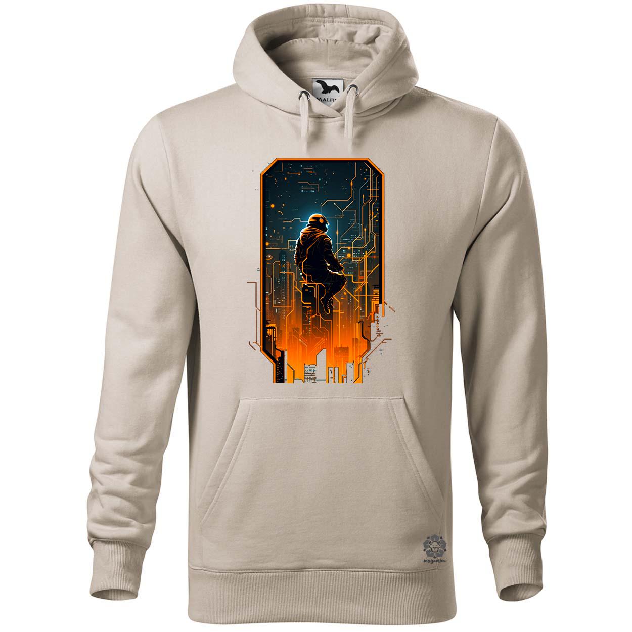 Mono vektor cyberpunk v5 egyedi  pulóver 