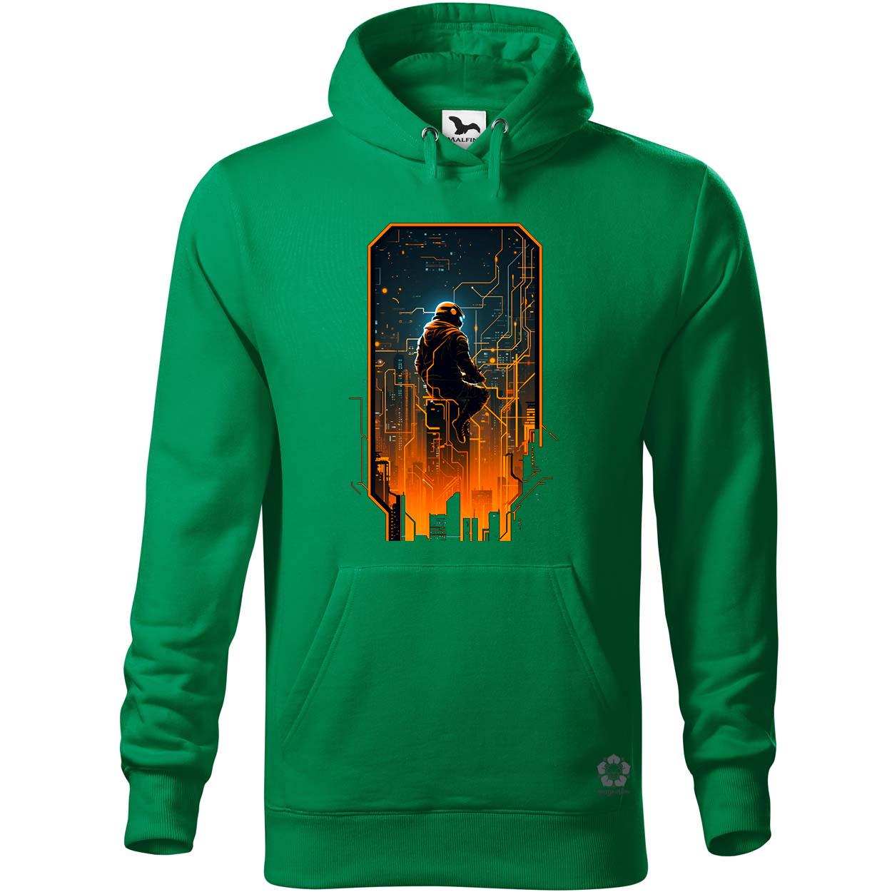 Mono vektor cyberpunk v5 egyedi  pulóver 