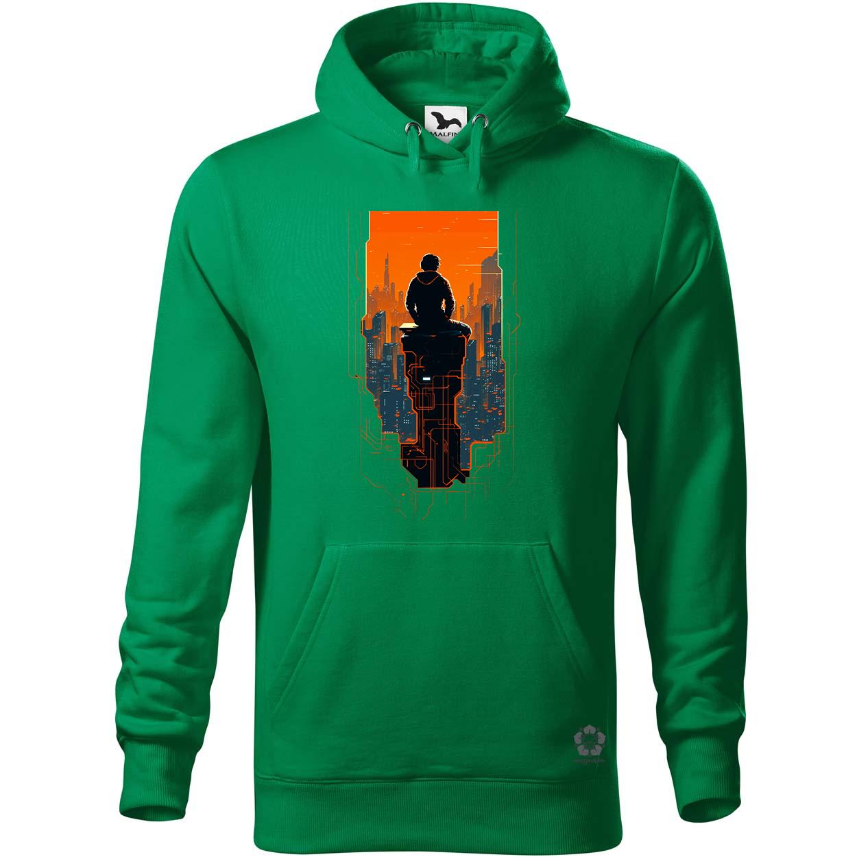Mono vektor cyberpunk v6 egyedi  pulóver 