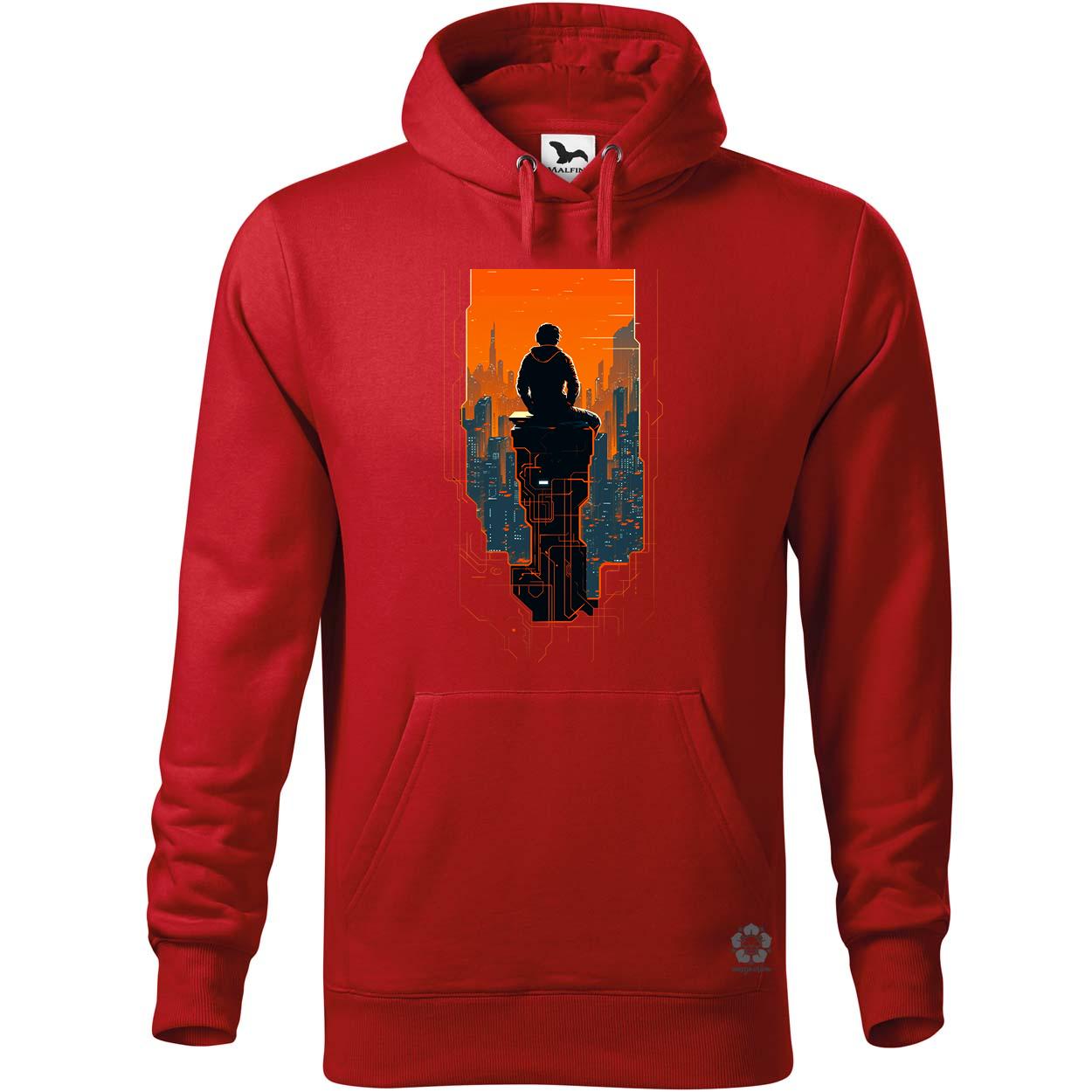 Mono vektor cyberpunk v6 egyedi  pulóver 