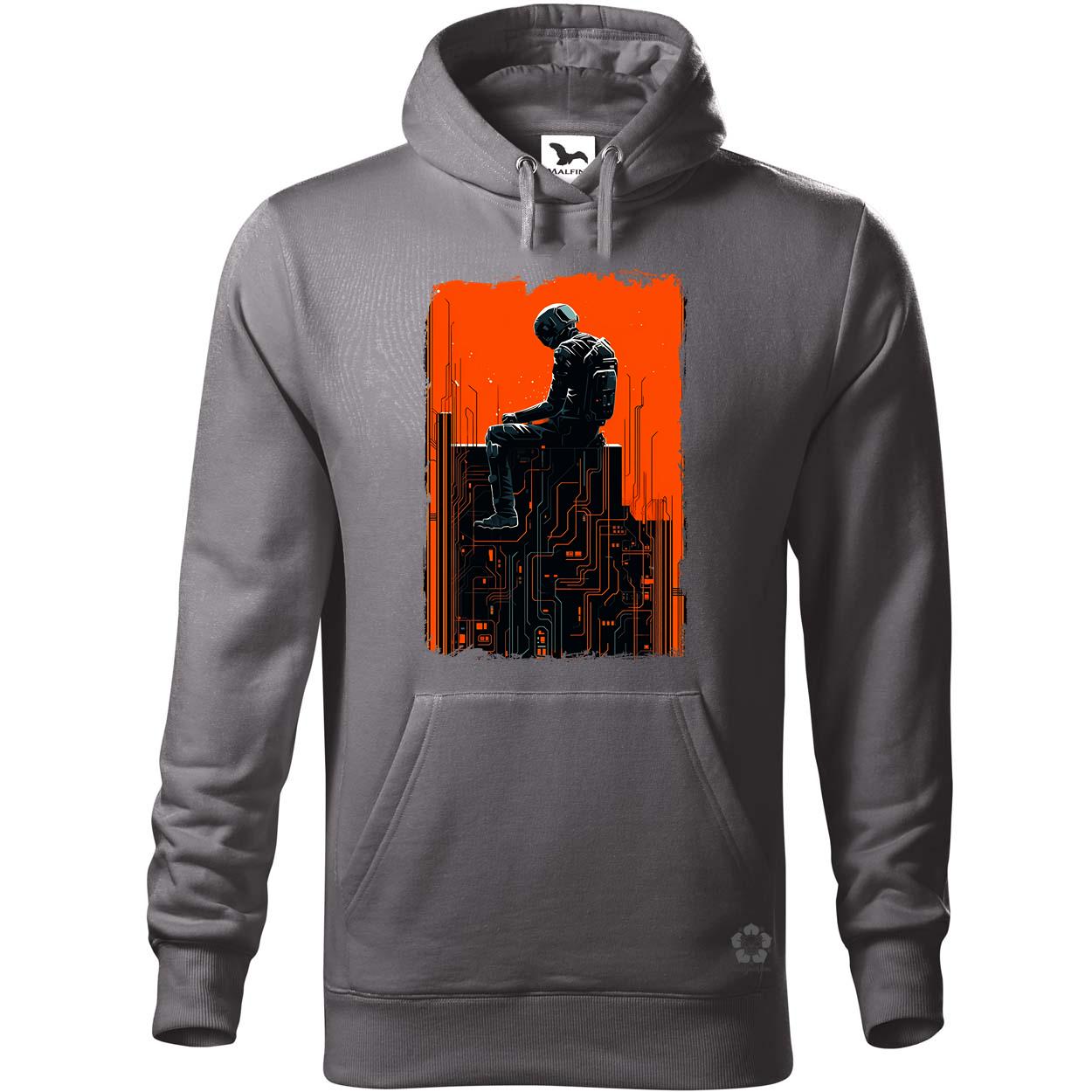 Mono vektor cyberpunk v7 egyedi  pulóver 