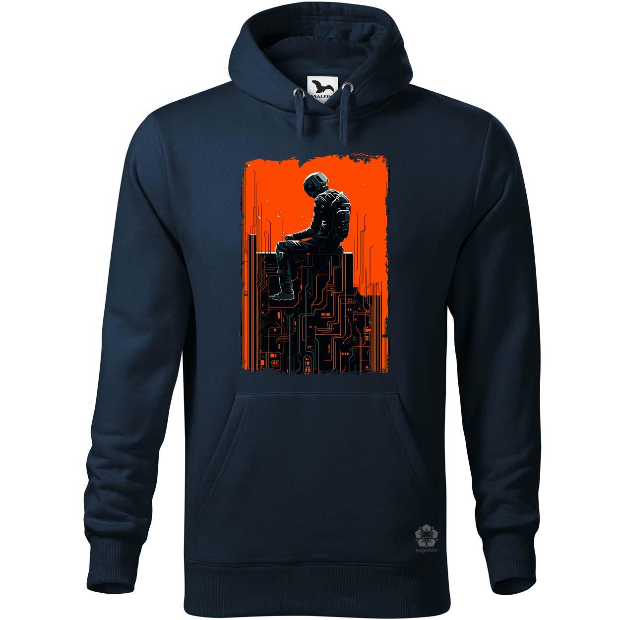 Mono vektor cyberpunk v7 egyedi  pulóver 