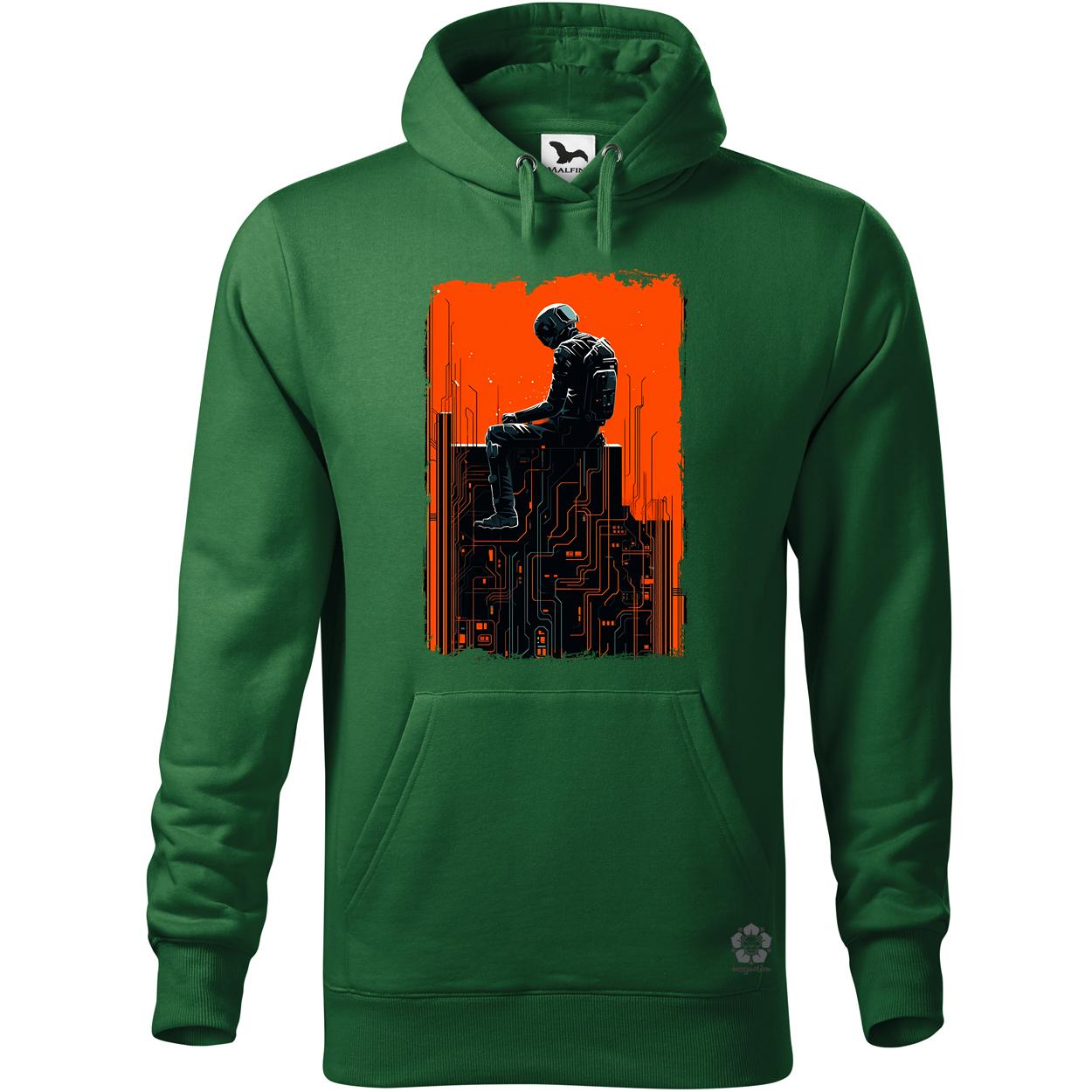 Mono vektor cyberpunk v7 egyedi  pulóver 